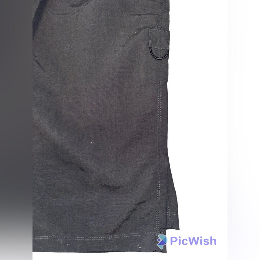 North Face women’s Convertible Pants Shorts Zip Off Hiking Walk Size 12 Gray - Picture 7 of 10
